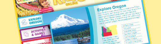 kids.traveloregon.com website preview